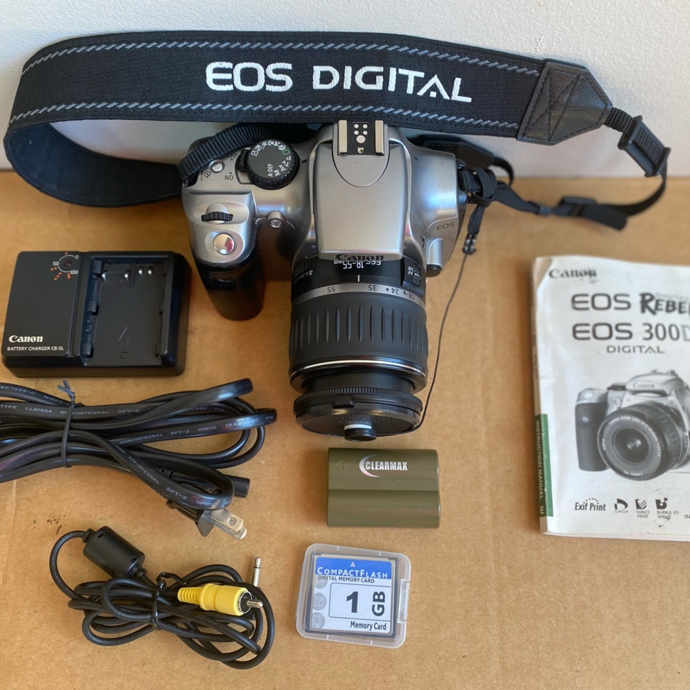 Canon EOS Rebel DS6041 W/ Canon EFS 18-55mm Lens
